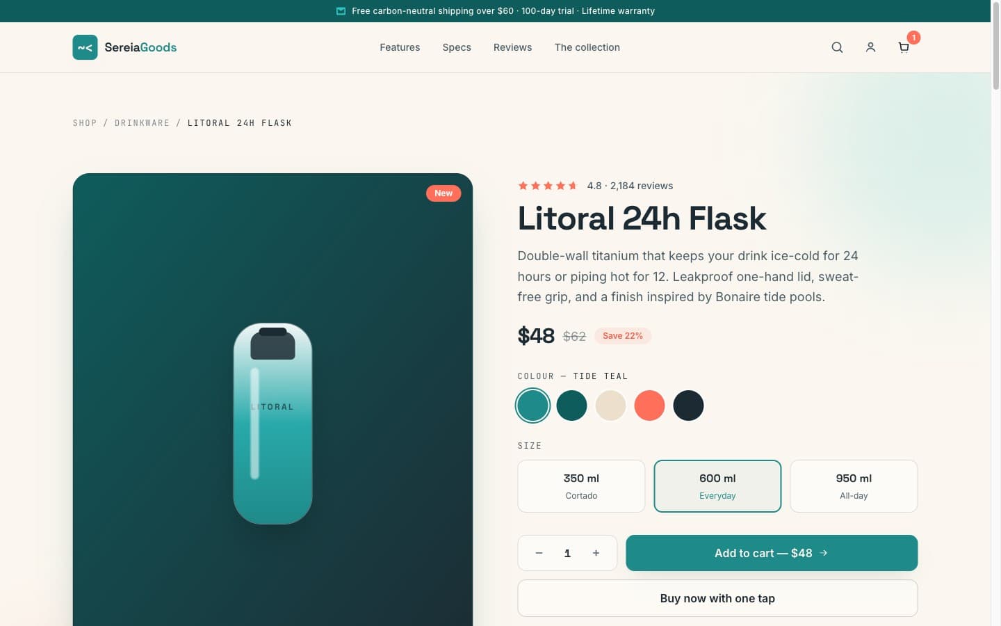 Store page